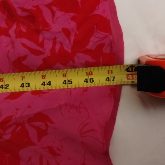 Tanya Taylor size 6 hot pink and red floral 100% silk dress - Picture 6 of 16